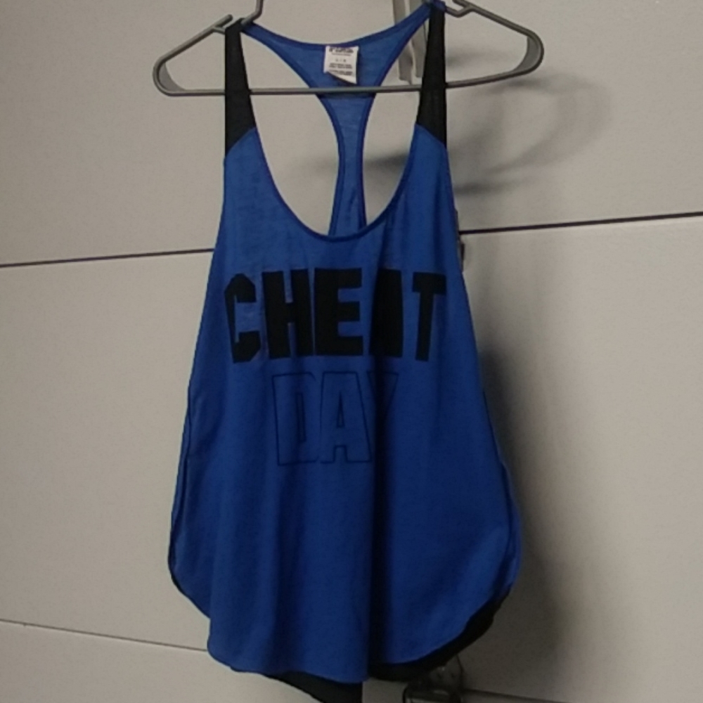 Victoria's Secret Pink tank top "Cheat Day"